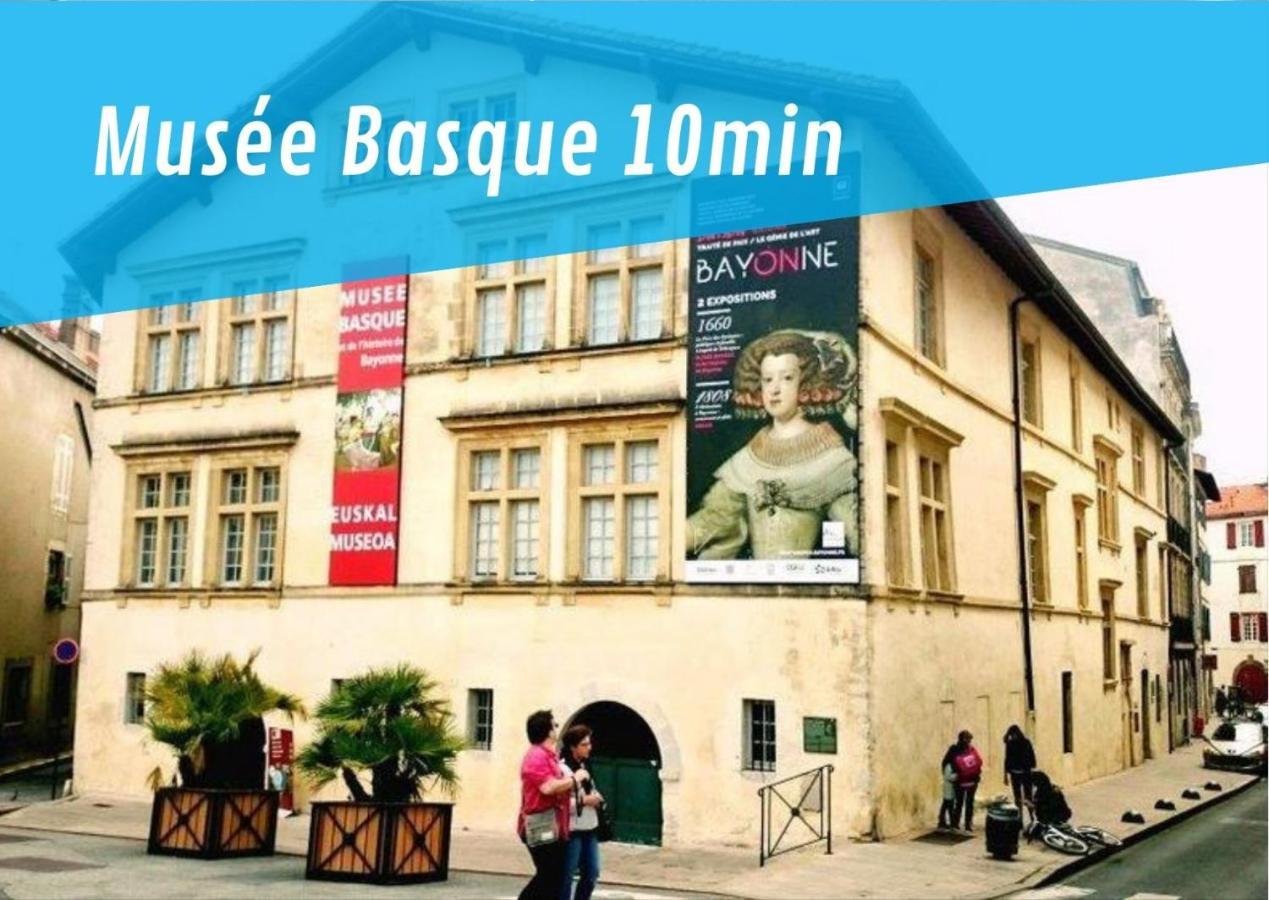Ferienwohnung Le Balcon De L'Adour, Parking, Vue Bayonne Exterior foto